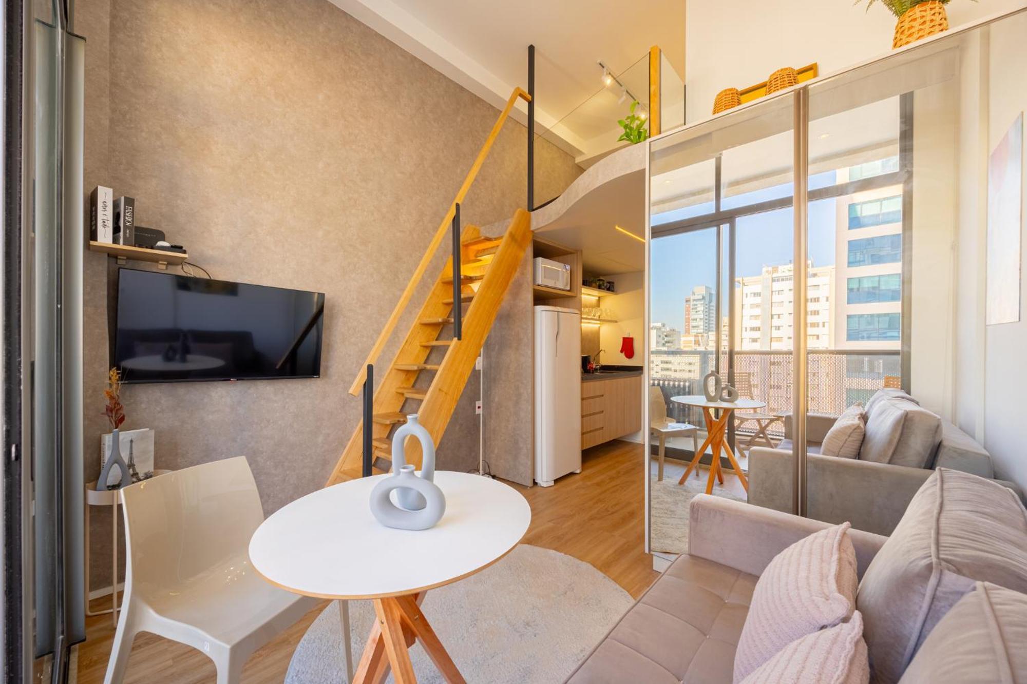 Apartamento East Star - Belo Com Mezanino Em Moema - Lv01i *